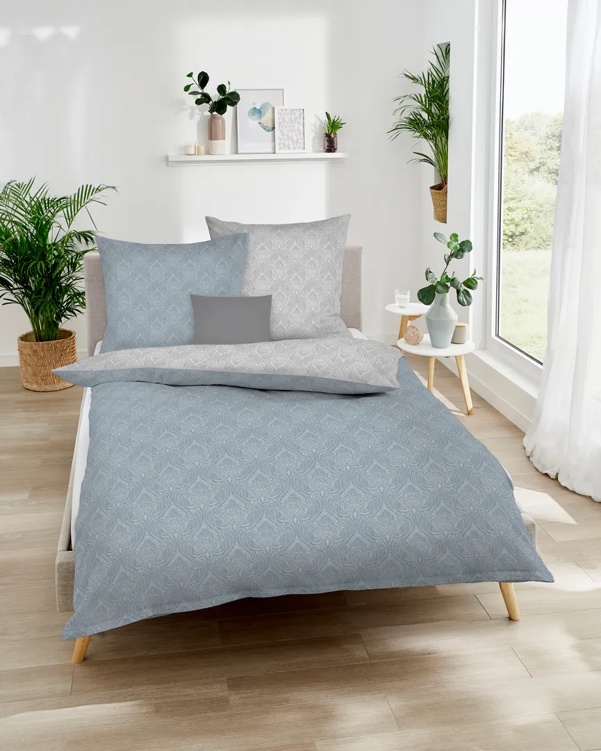 Satin-Bettw. La Ville 135x200 milieu