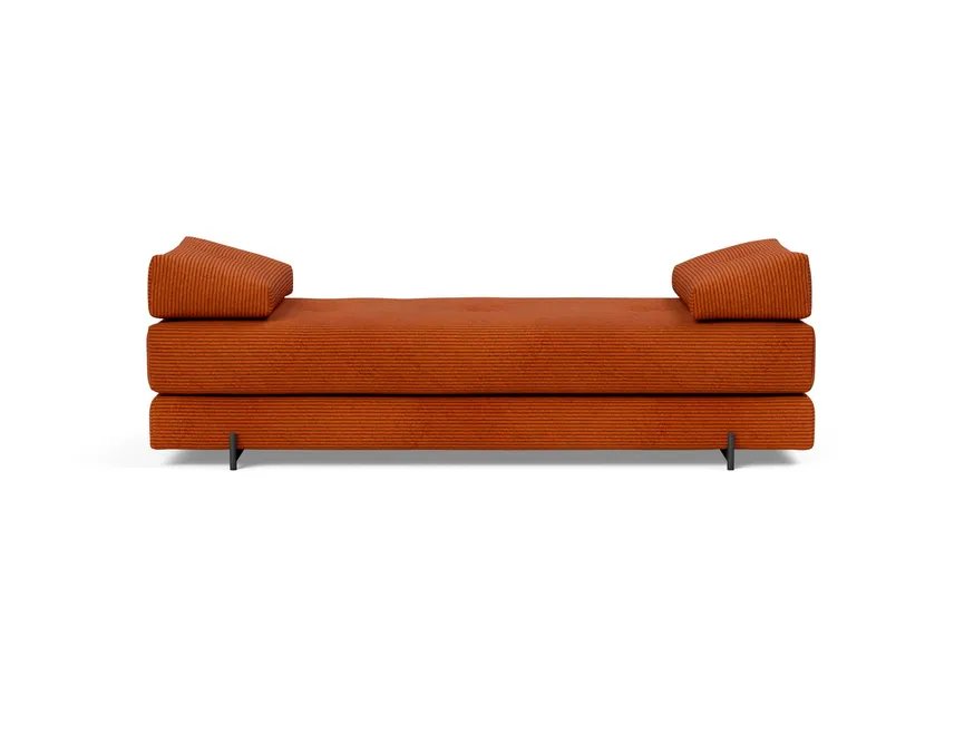 Klappsofa Indu schwarz detail