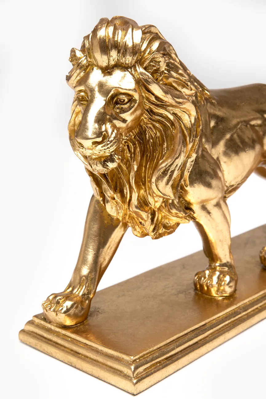 Figur "Lion" gold detail
