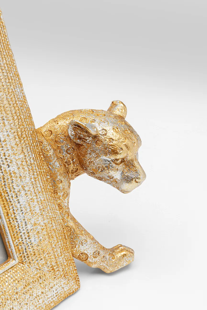 Bilderrahmen" Leopard" detail