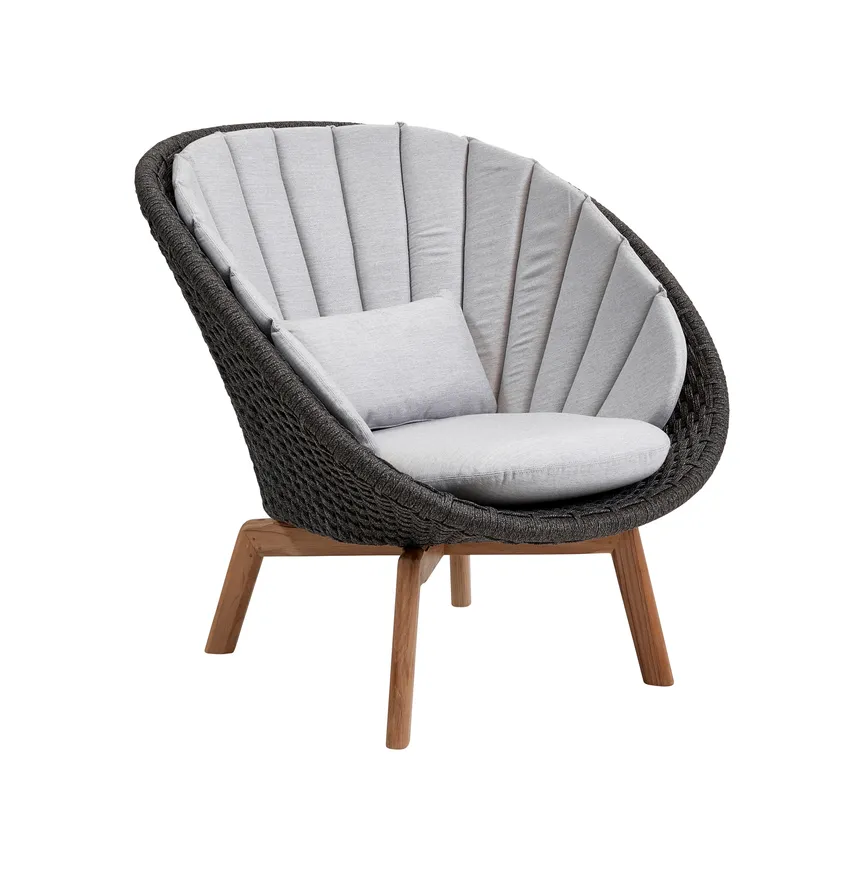 Lounge Sessel m. Teakbeine hauptaufnahme