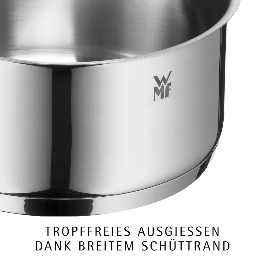 Topfset "Provence Plus" silber detail