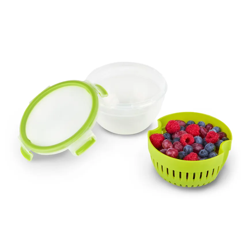 Obstbox Fruitbowl 1l grün detail