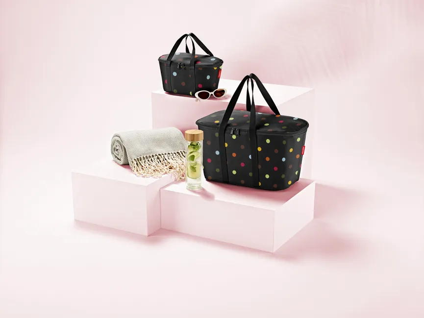Coolerbag "dots" milieu