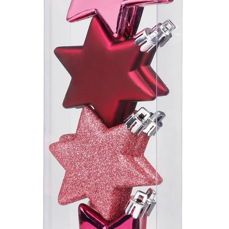 Hänger "Stern" 8er-Set material_farbe