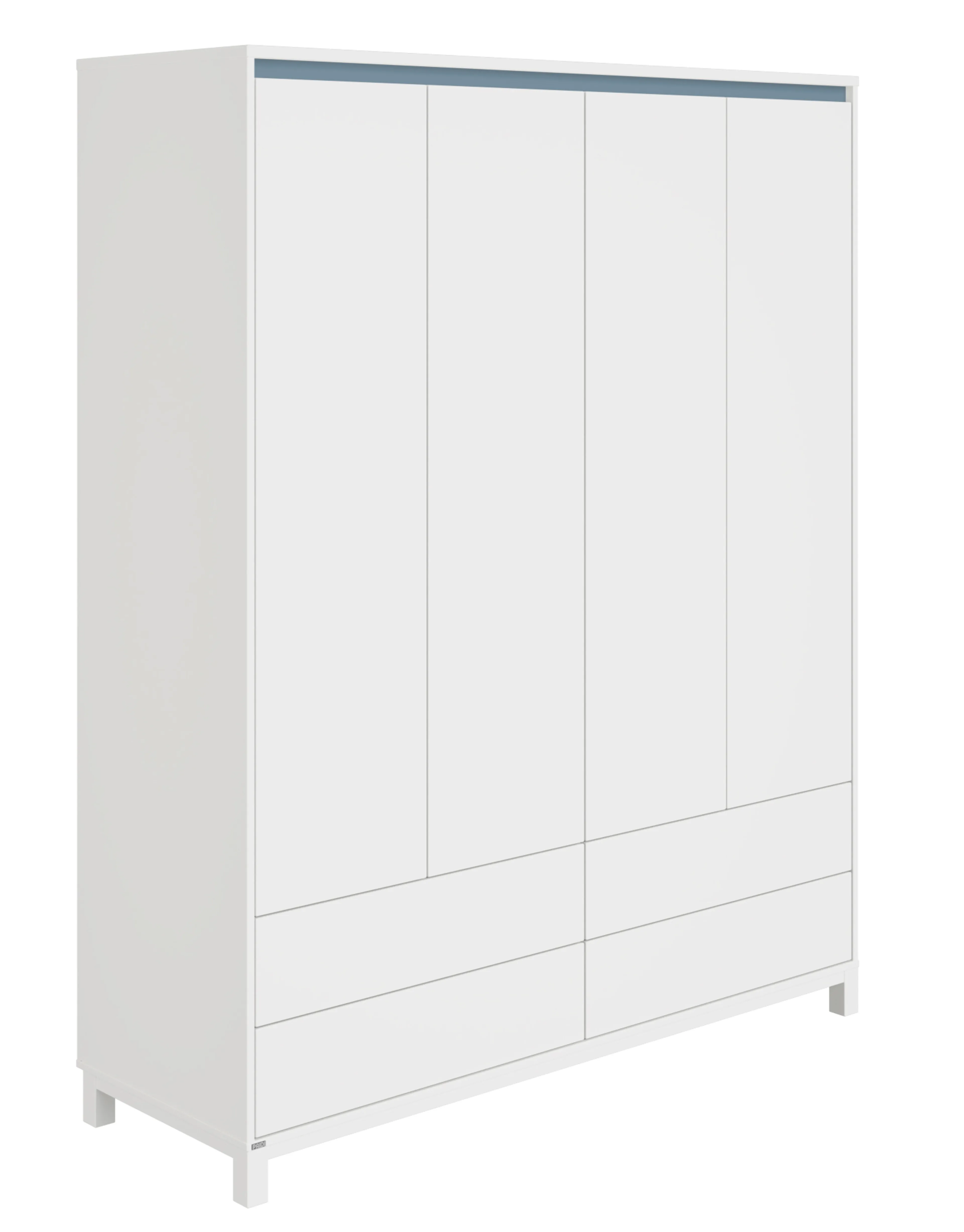 Kleiderschrank  Olli 164 x 204 cm