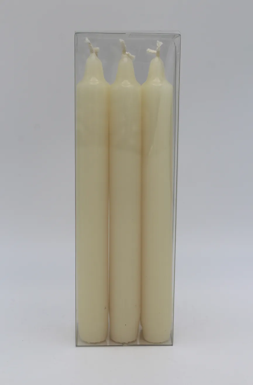 Leuchterkerze vanilla 6er-Set hauptaufnahme