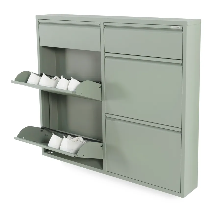 4-Klappen-Schuhschrank detail