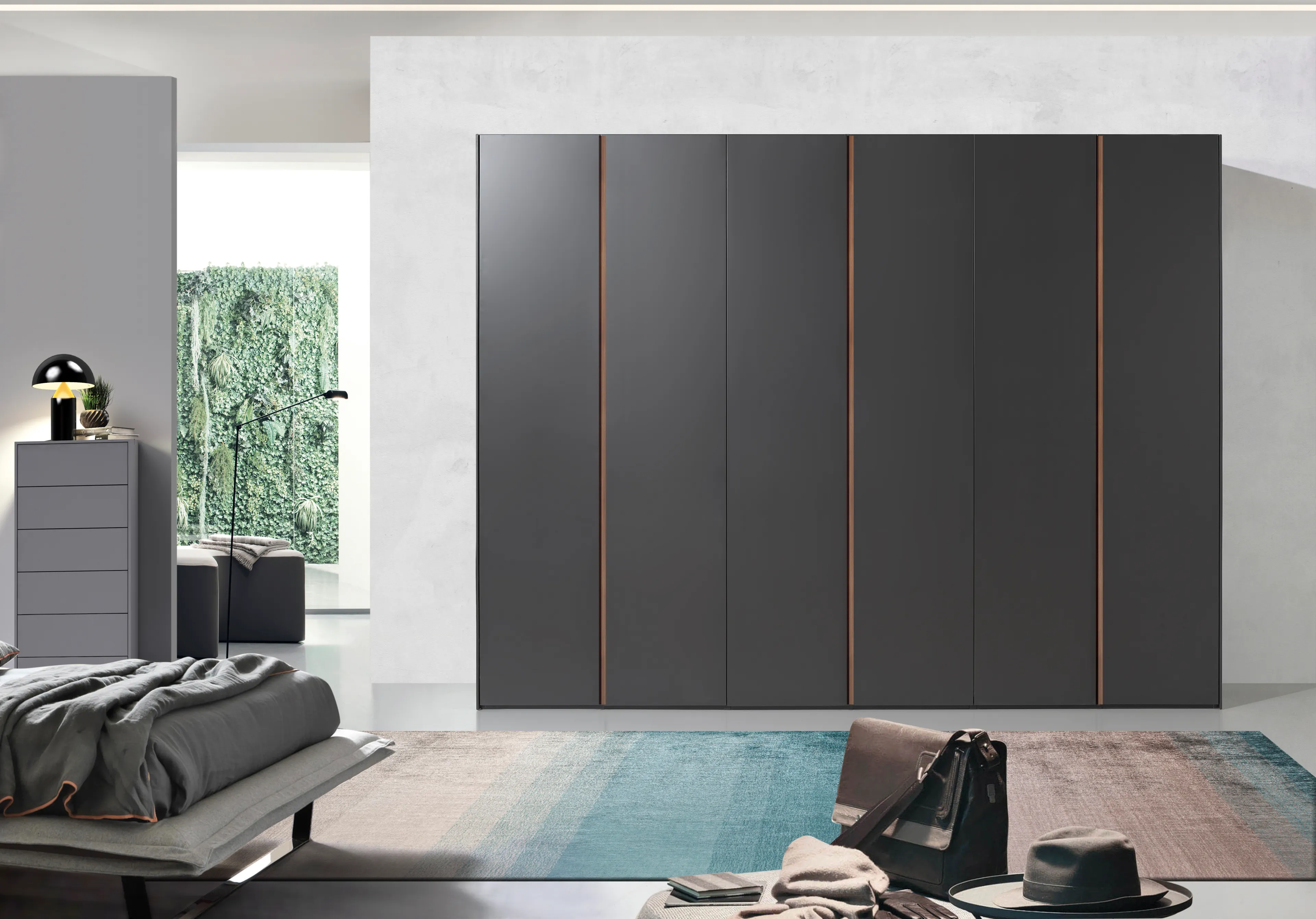 Kleiderschrank Lousada 302 x 260 cm