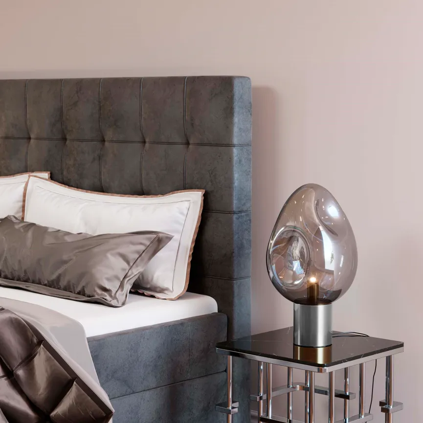 Tischleuchte "Supernova Smoky" milieu