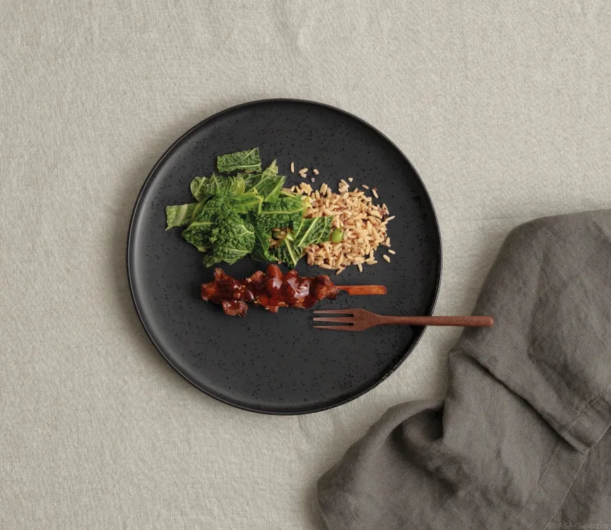 Frühstücksteller "Coppa" kuro milieu