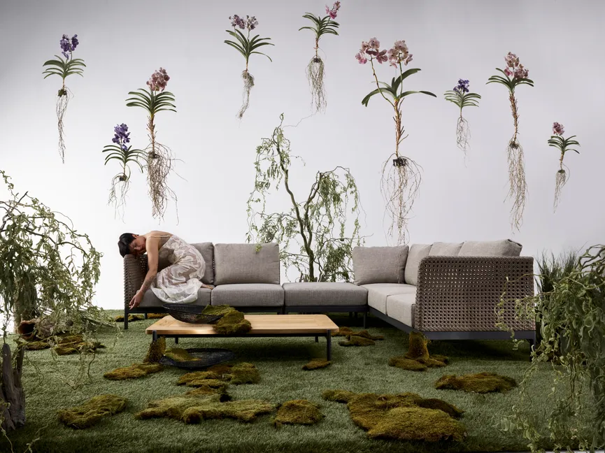 ** Lounge-Set 3tlg milieu