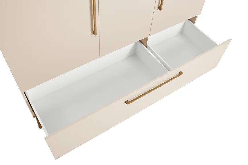 Kleiderschrank 3-trg. detail