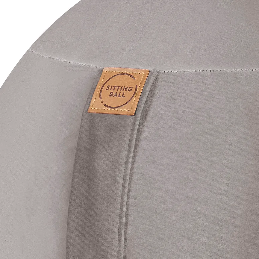 Sitzball mittelgrau material_farbe