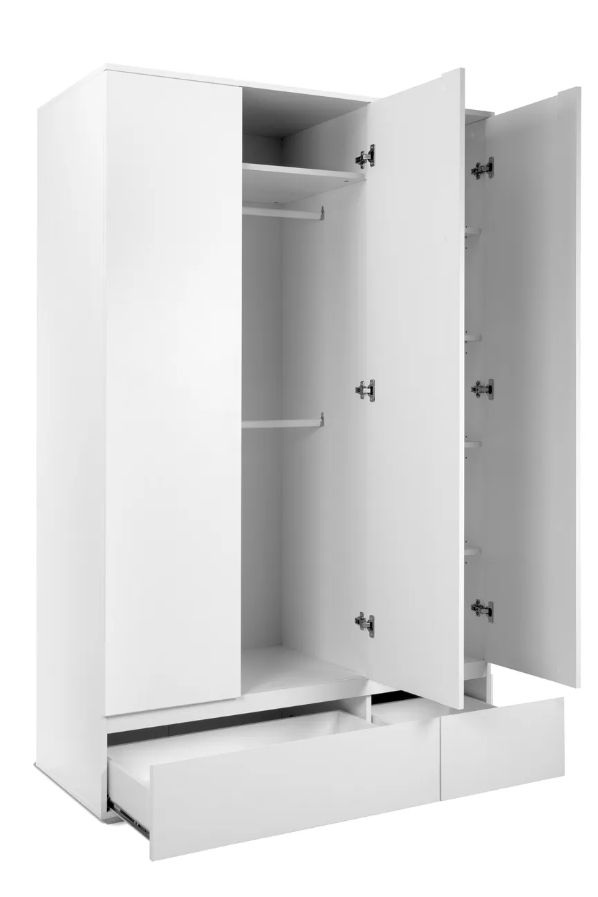 Kleiderschrank 3-trg. detail