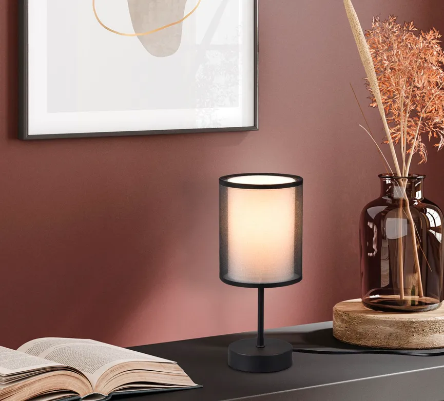 Tischleuchte "Burton" milieu