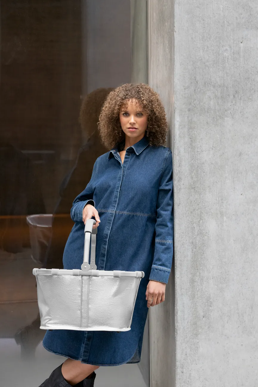 Carrybag "Silver Crackle" milieu