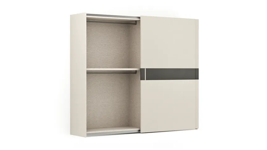 Schwebetürenschrank 2-trg. detail