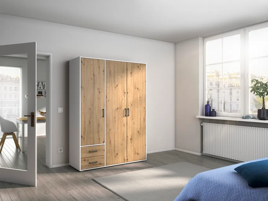 Drehtürenschrank 3-trg. milieu