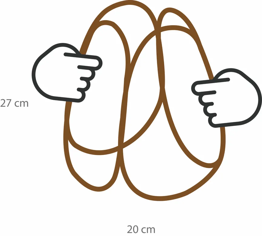 Abstandshalter für Schutzhülle detail