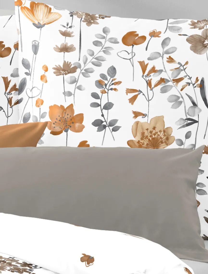 Satin-Bettw. Floral 155x220 detail