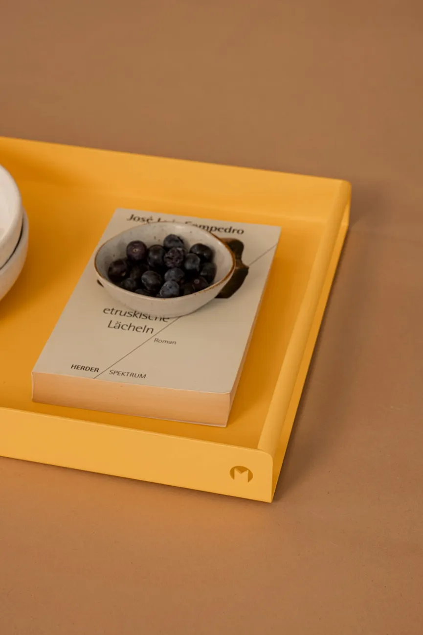 Serviertablett detail