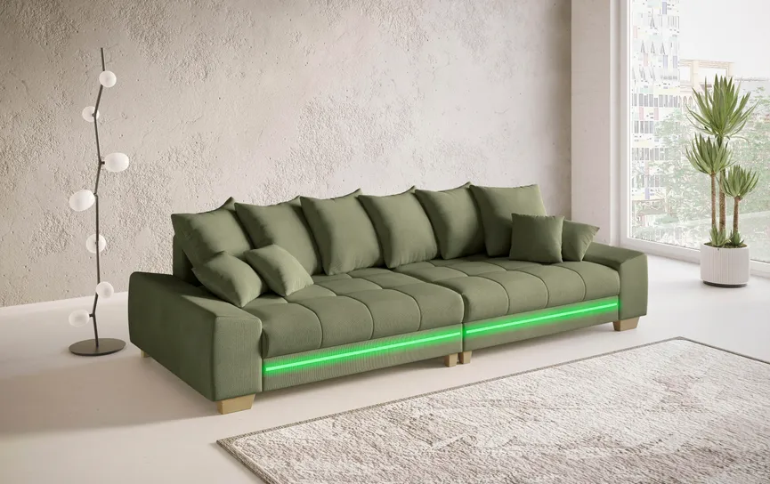 Bigsofa+LED milieu