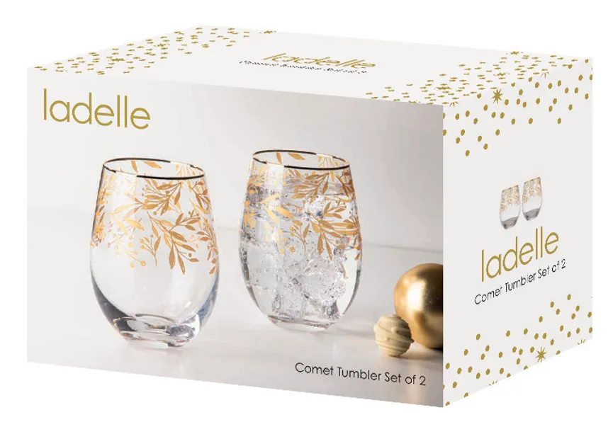 Wasserglas "Comet" 2er-Set detail