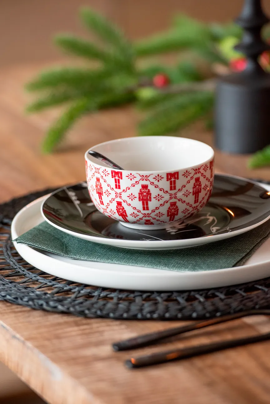 Tischset schwarz milieu