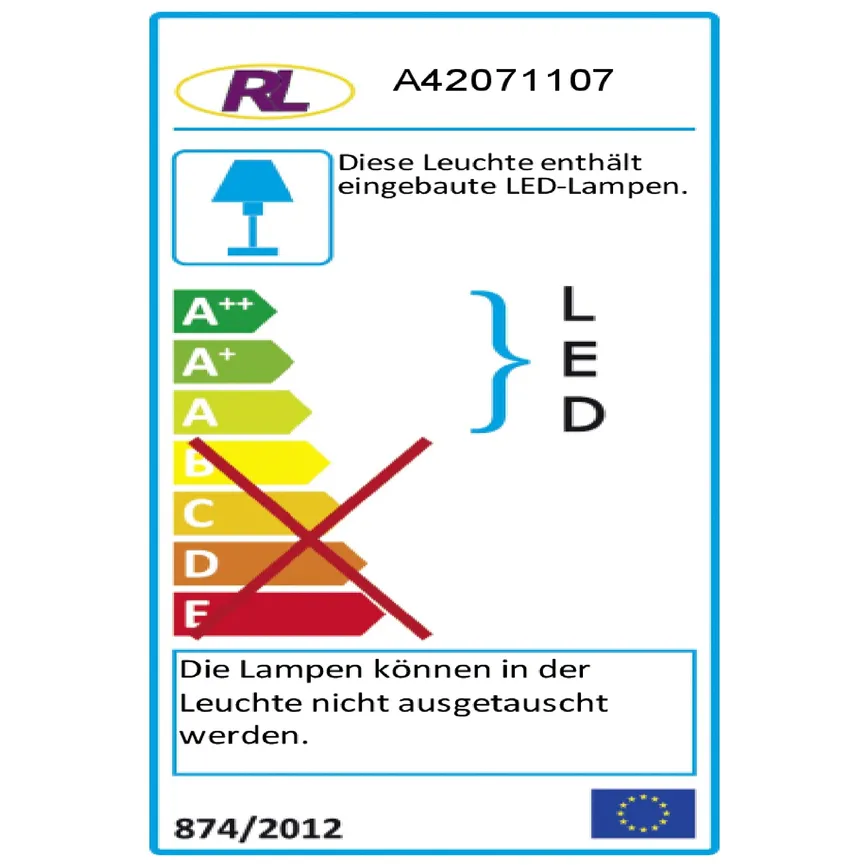 Stehleuchte energielabel
