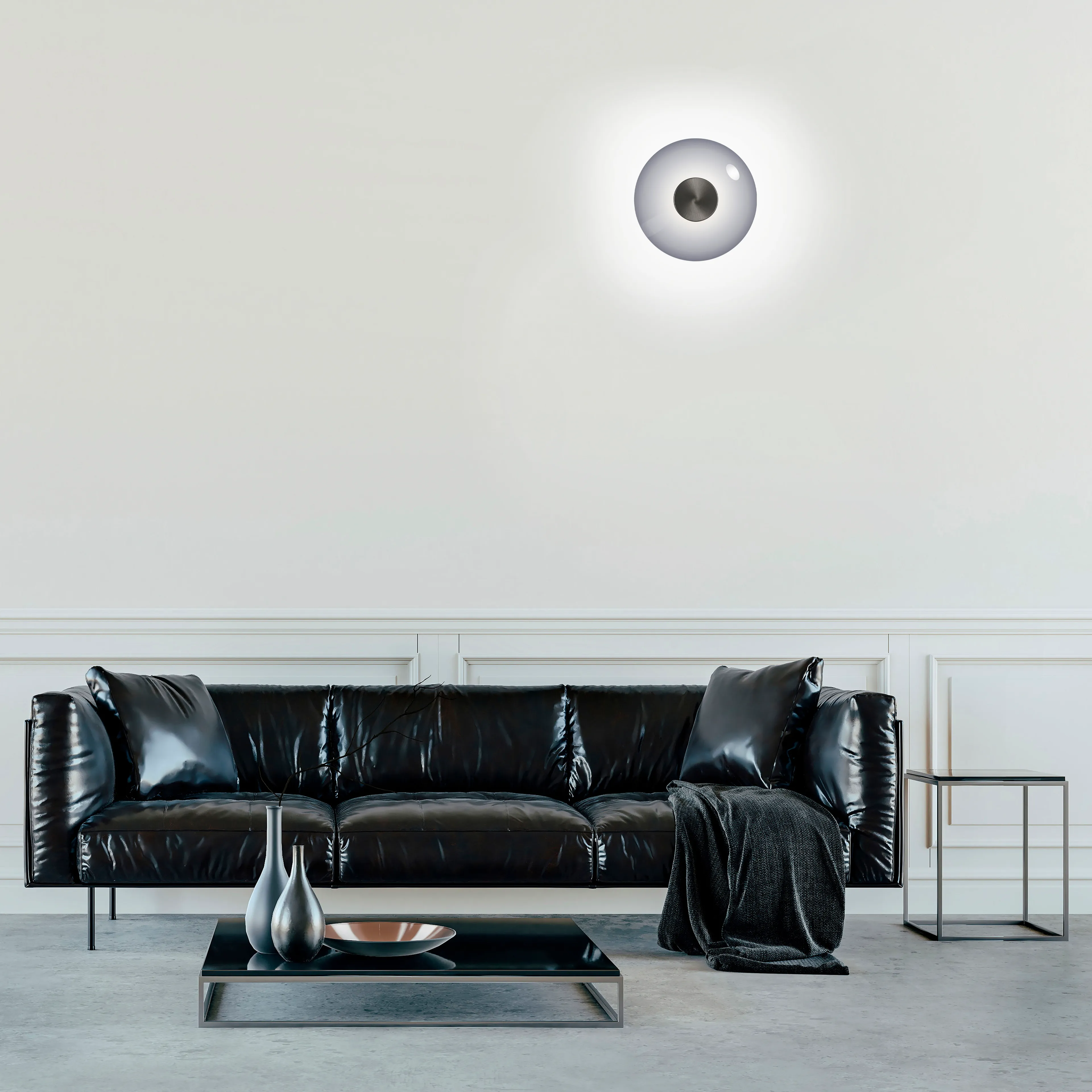 LED-Wandleuchte Pure Vitrum