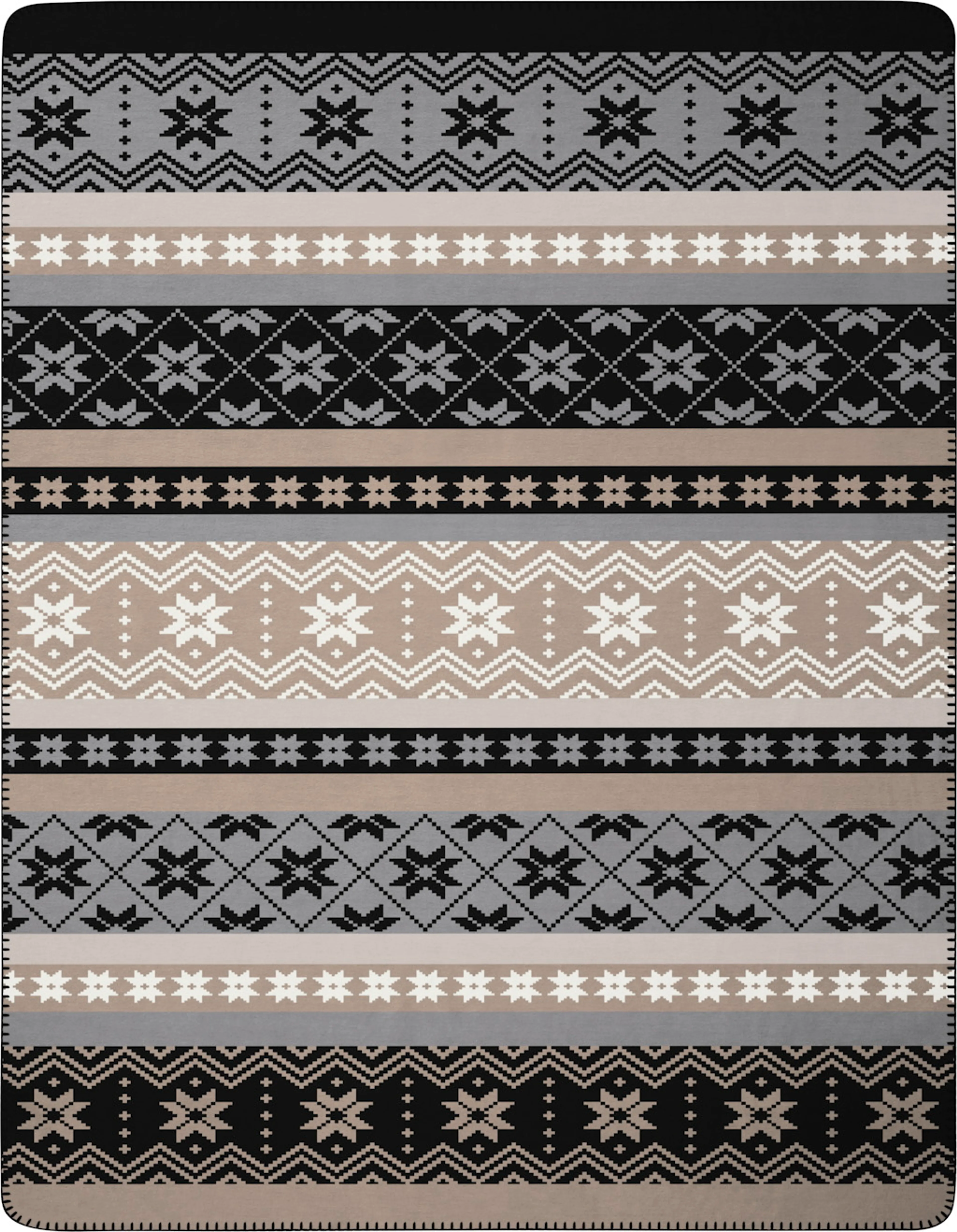 Kuscheldecke Winter Braid 150 x 200 cm