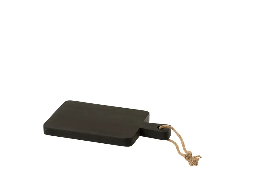 Schneidebrett "Lora" schwarz detail