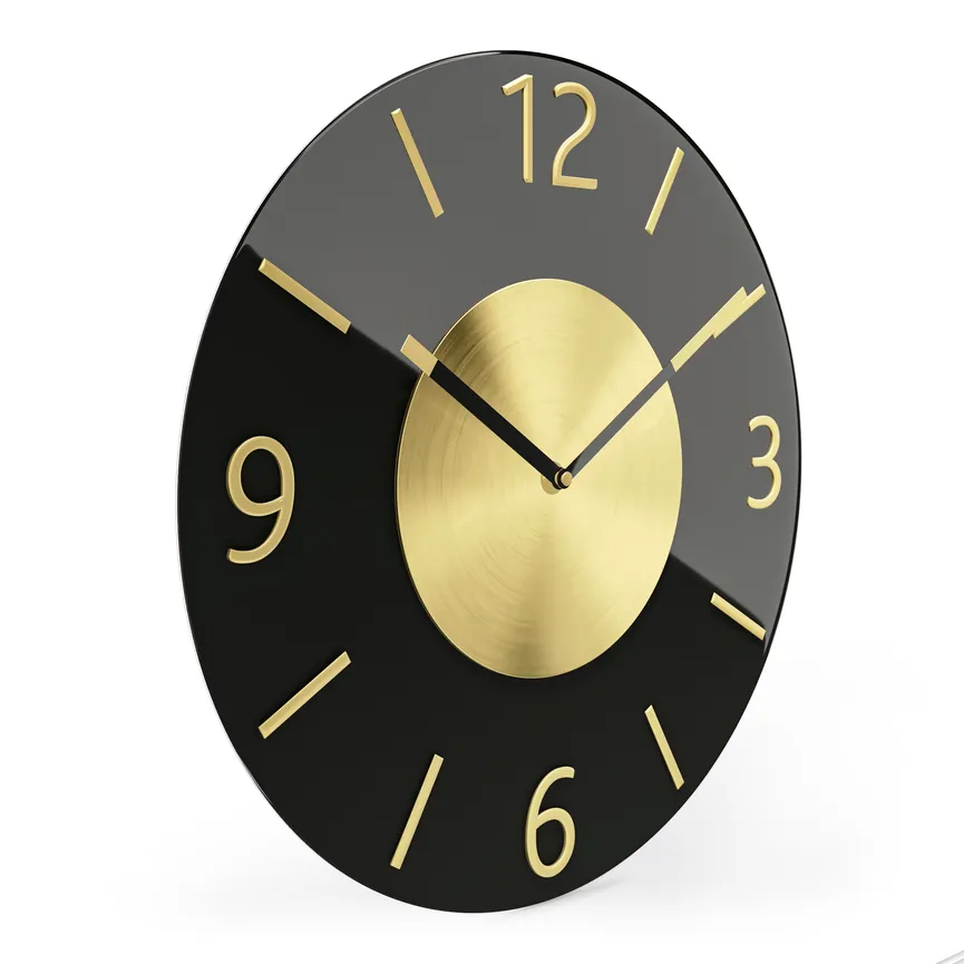 Quarz-Wanduhr detail