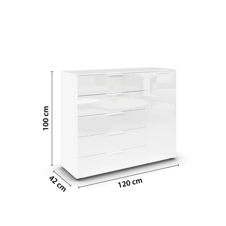 Kommode 1T/5S detail