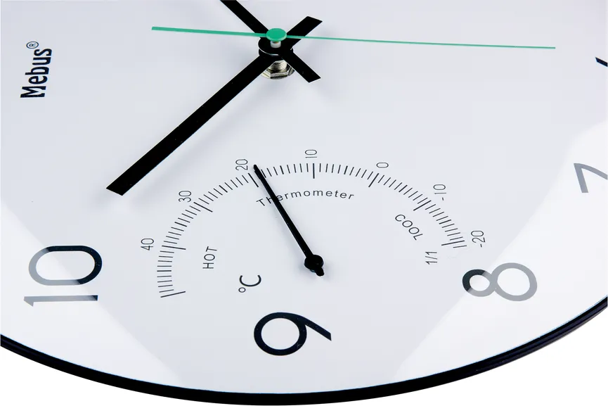 Quarz-Wanduhr detail