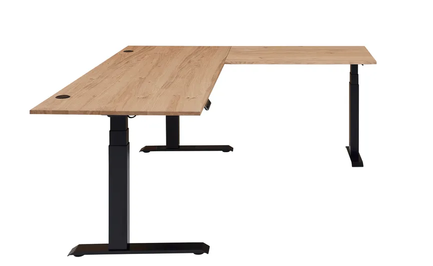 Winkel-Schreibtisch detail