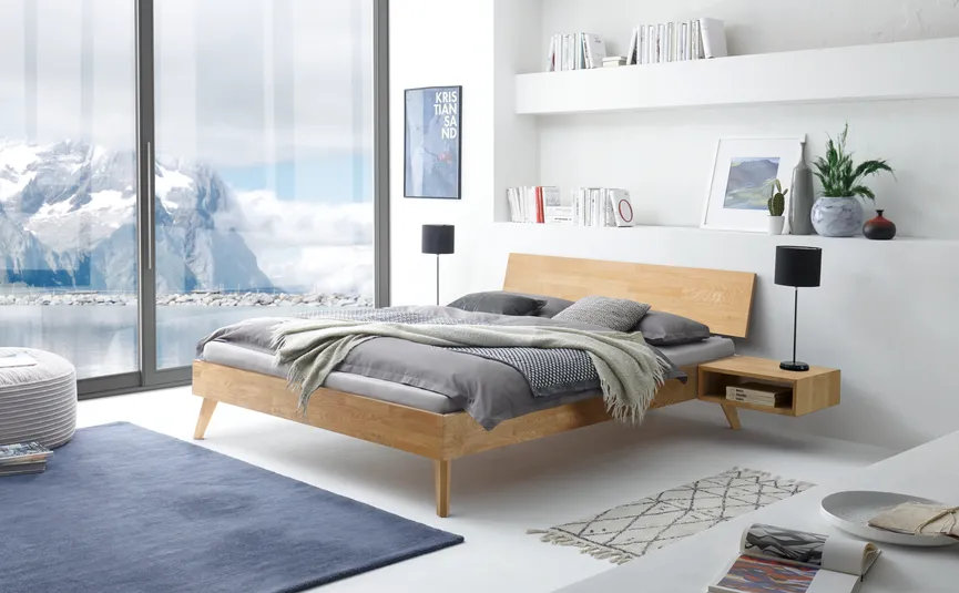 Bett 90x200 cm milieu