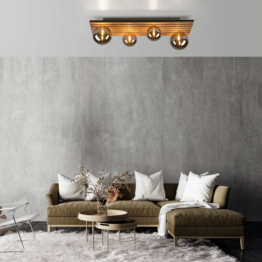 Deckenleuchte "Gerda Stika" milieu