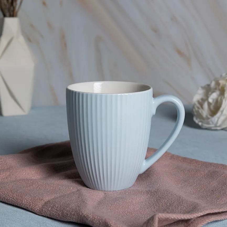 Becher "Alex" 350 ml blau milieu