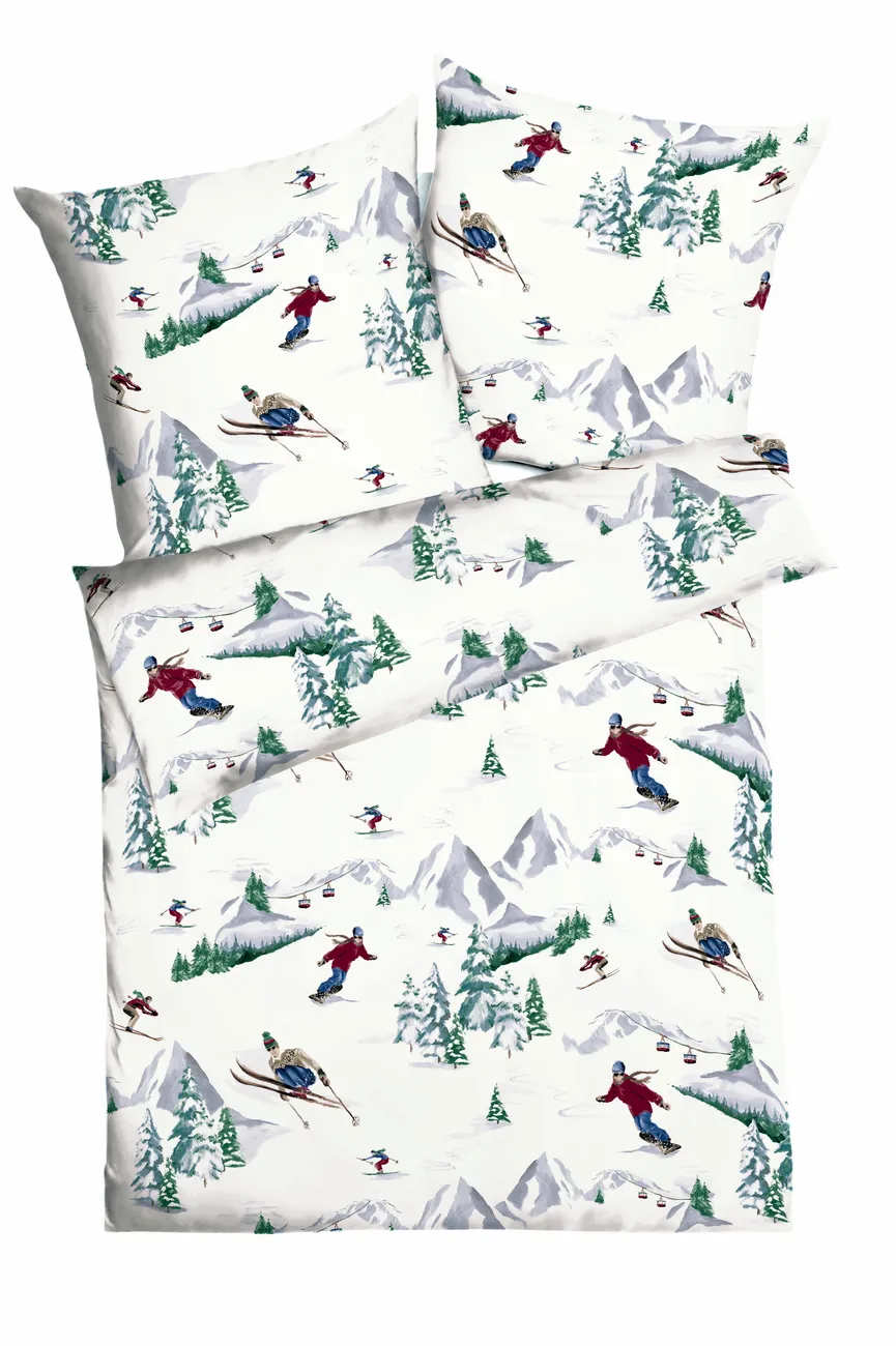 Biber-Bettw.Alpin allover 135 hauptaufnahme