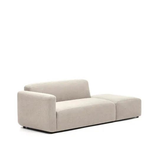 2-Sitzer mit Anstellhocker