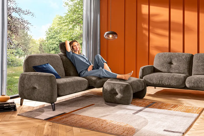 Luisa Sofa 2x70cm mF milieu