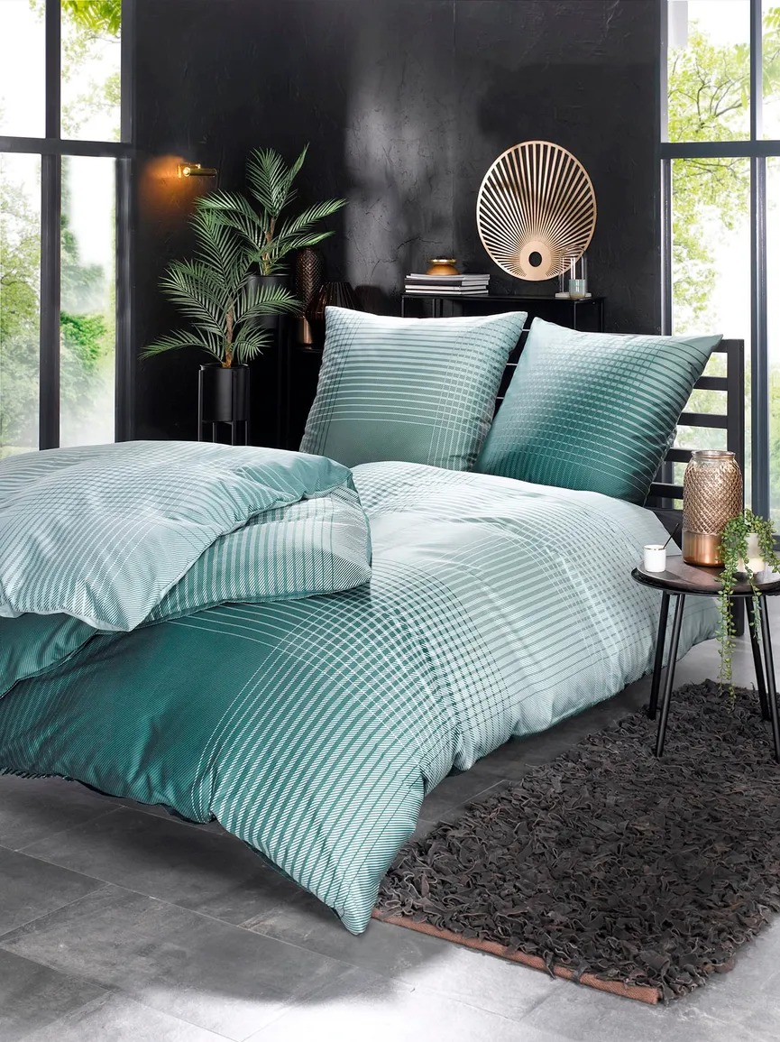 Satin-Bettw. Master 135x200 milieu