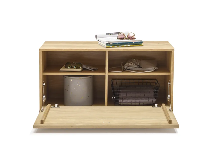 Garderobenbank detail