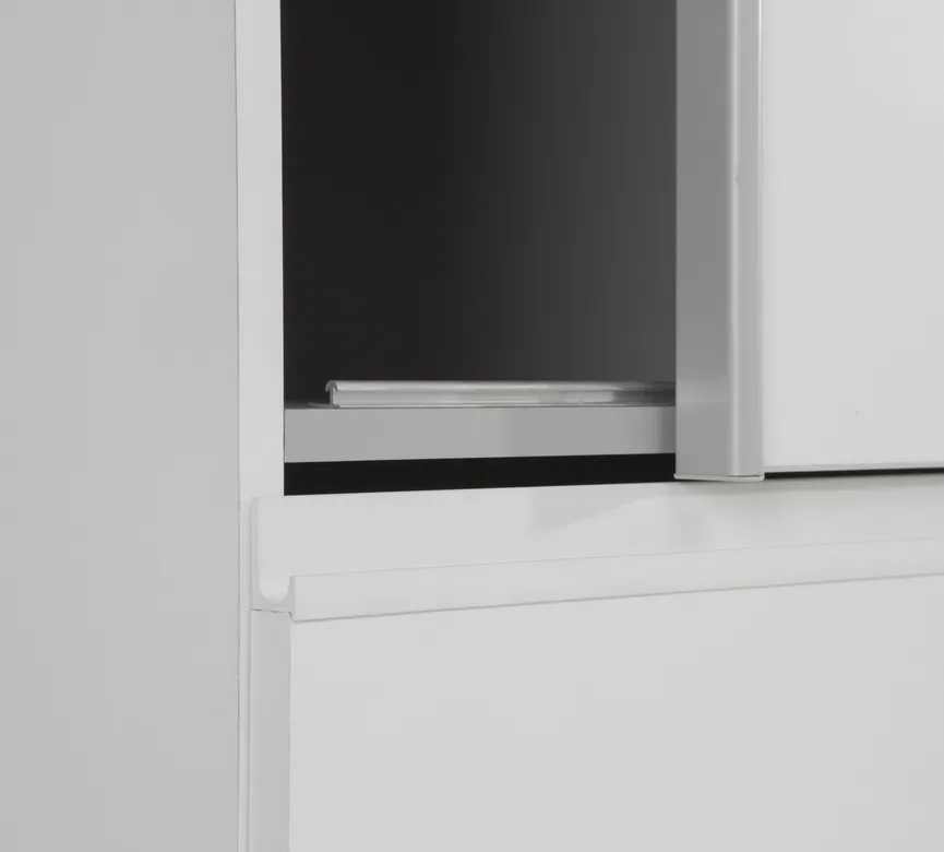 Schwebetürenschrank 2-trg. detail