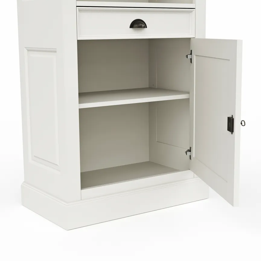 Bücherschrank detail