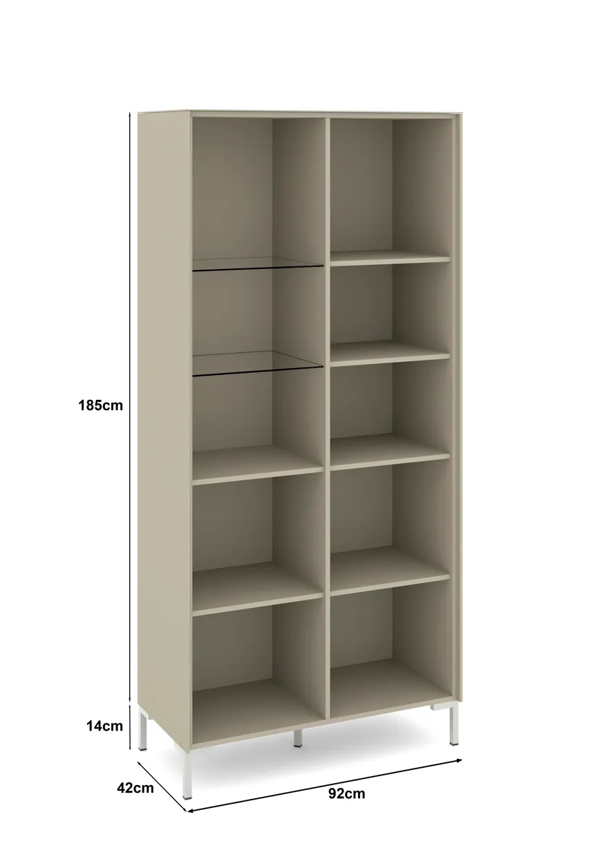 Vitrinenschrank detail