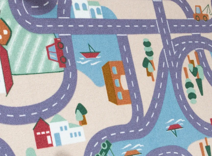 Kinderteppich detail
