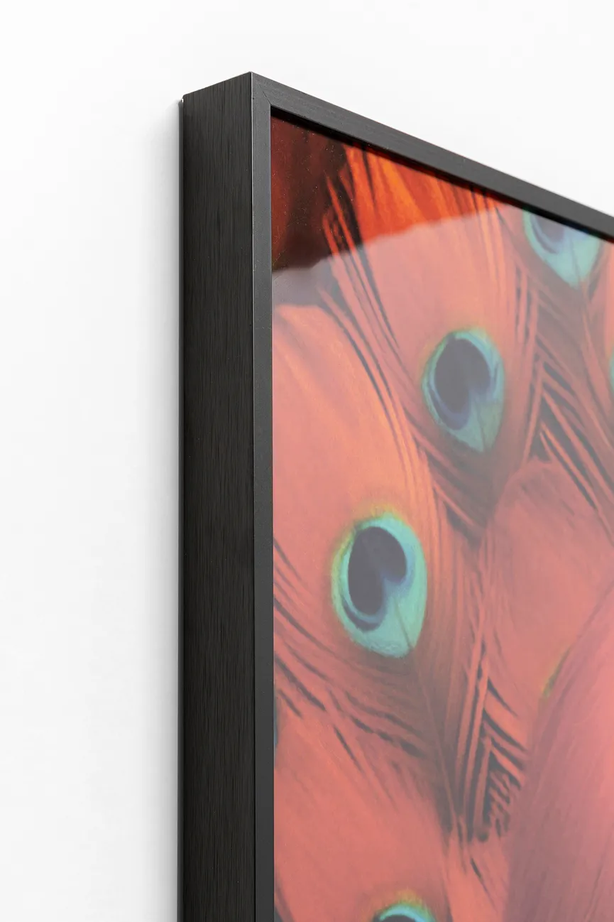 LED-Bild "Fancy Red Lady" Bunt detail